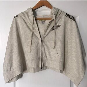 Oversized Off-White Hoodie Top